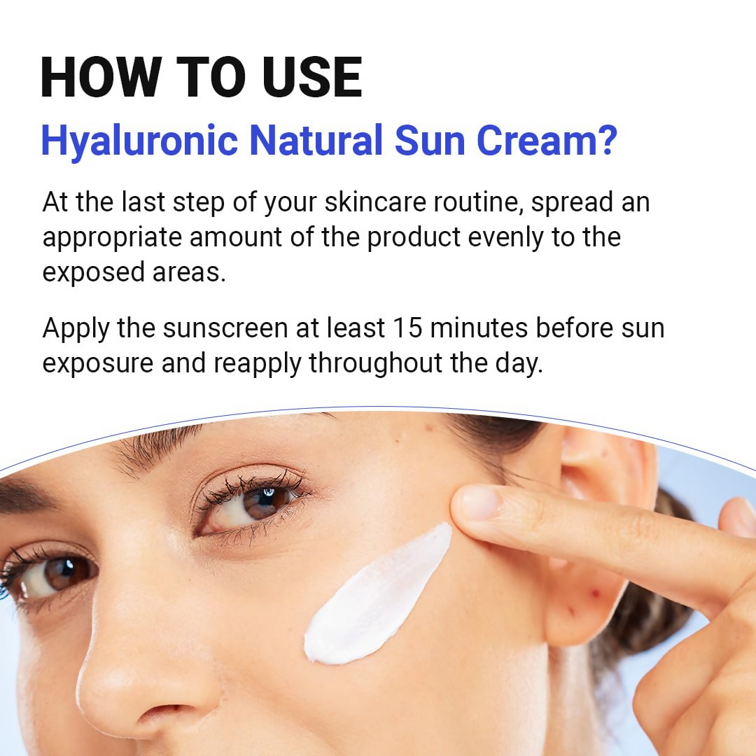Image 6 of Isntree Hyaluronic Acid Natural Suncream SPF 50