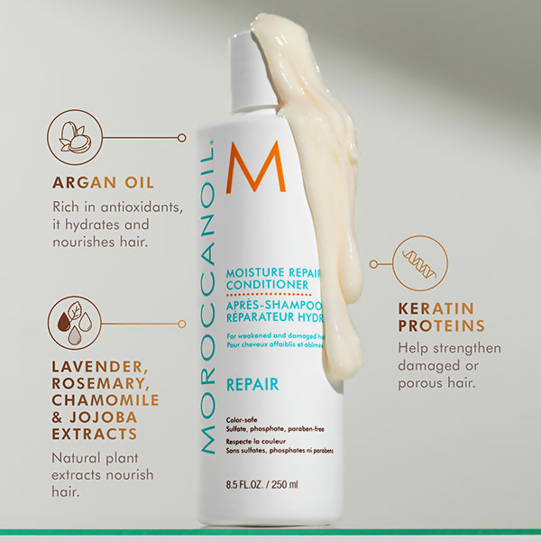 Image 3 of Moroccanoil Repair Conditioner For Weakened And Damaged Hair