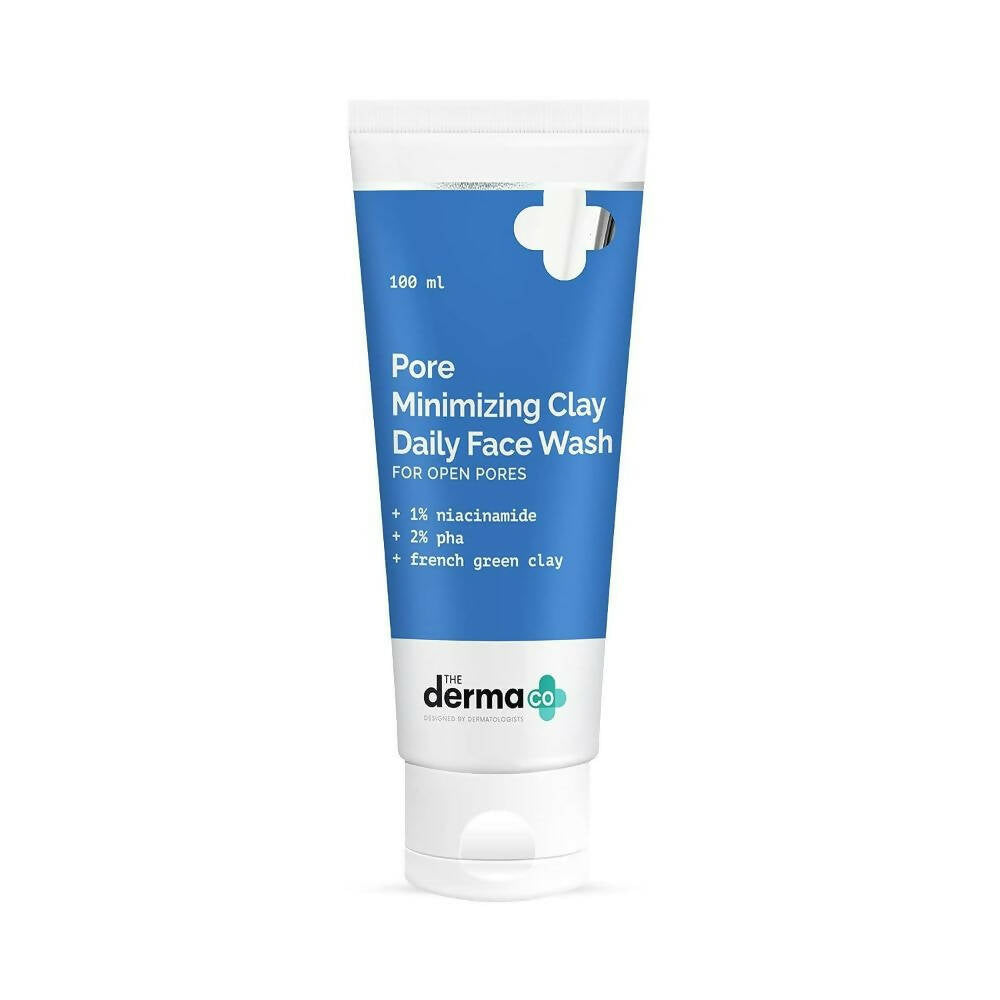 Image 1 of 100 ml for the product The Derma Co Pore Minimizing Clay Daily Face Wash