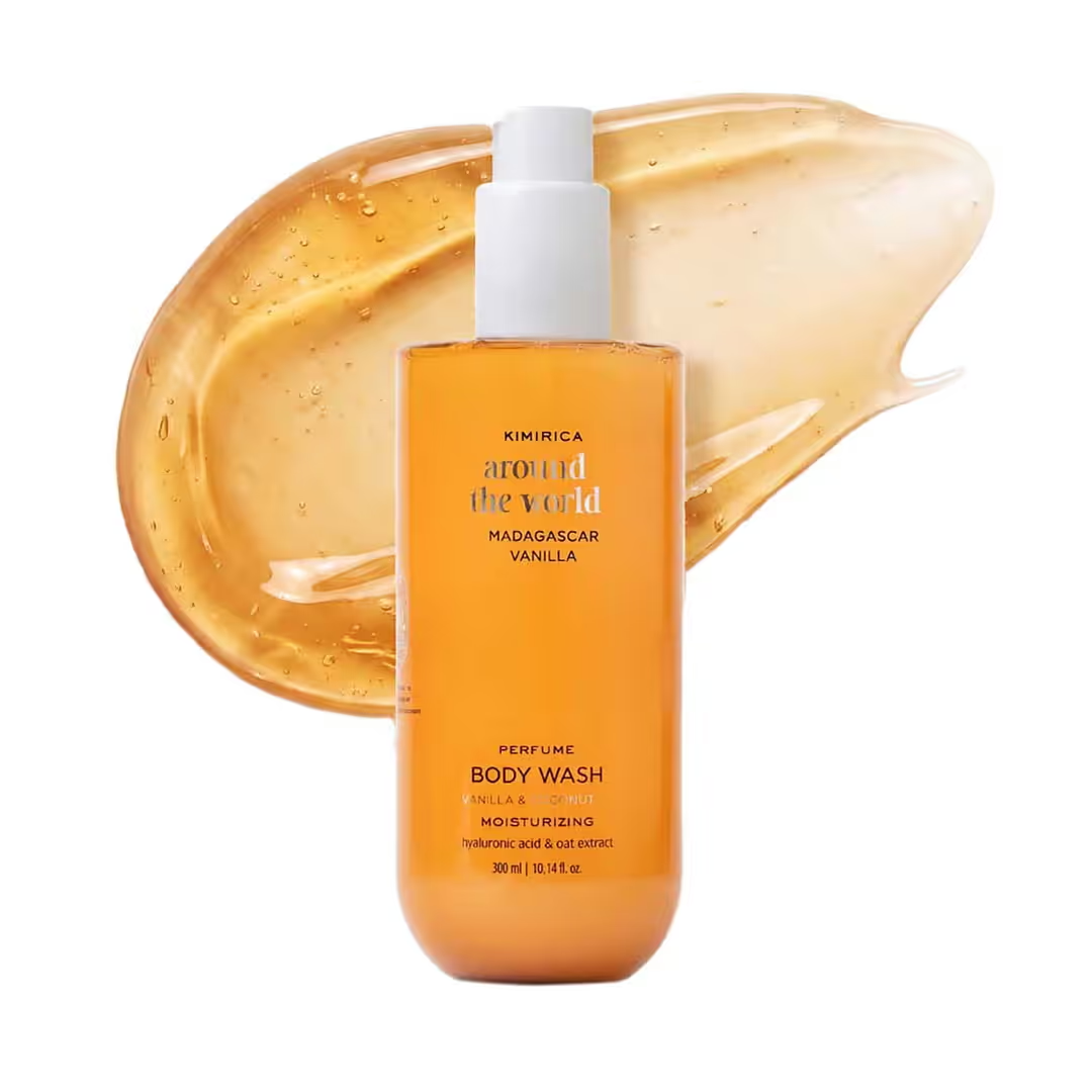 Image 1 of 300 ml for the product Kimirica Madagascar Vanilla Shower Gel