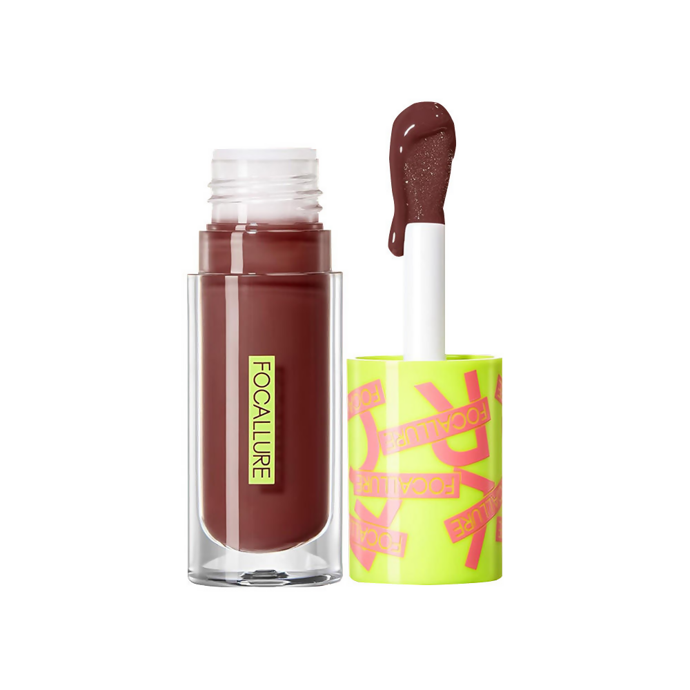 Image 1 of Focallure Shine Infused Lip Oil - Drip Coffee