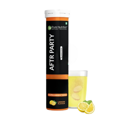 Image 1 of 10 tabs for the product Pure Nutrition Aftr Party Effervescent Tablets