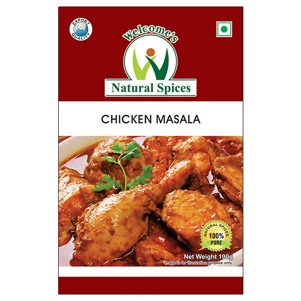 Image 1 of 100 gm / Pack of 1 for the product Welcome’s Natural Spices Chicken Masala Powder