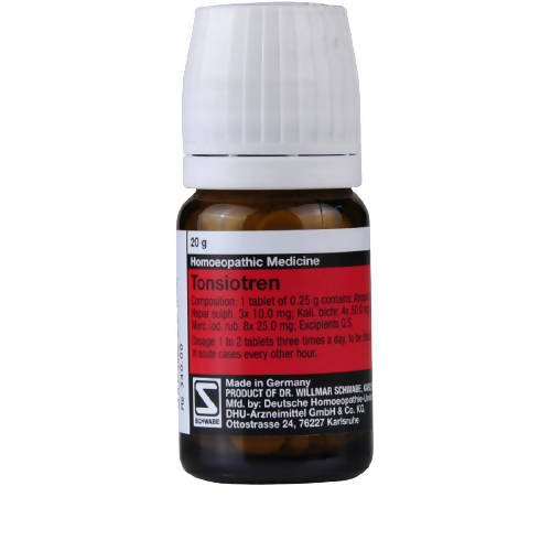 Image 1 of 20 gm for the product Dr. Willmar Schwabe Germany Tonsiotren Tablets