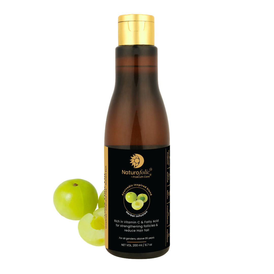 Image 1 of 200 ml / Pack of 1 for the product Prakruth Care Ayurvedic Inspired Amla Hair Oil