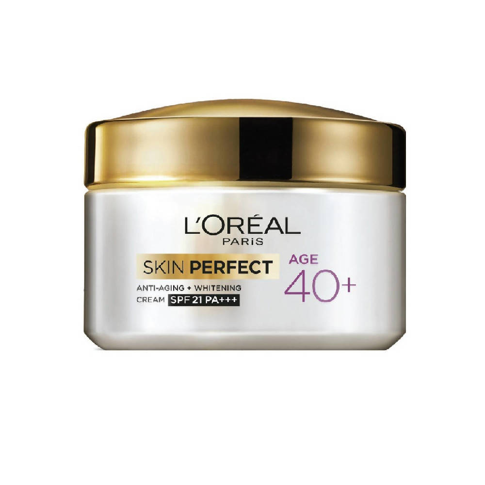 Image 1 of Default Title for the product L'Oreal Paris Age 40+ Skin Perfect Anti Aging Whitening Cream SPF 21 PA+++