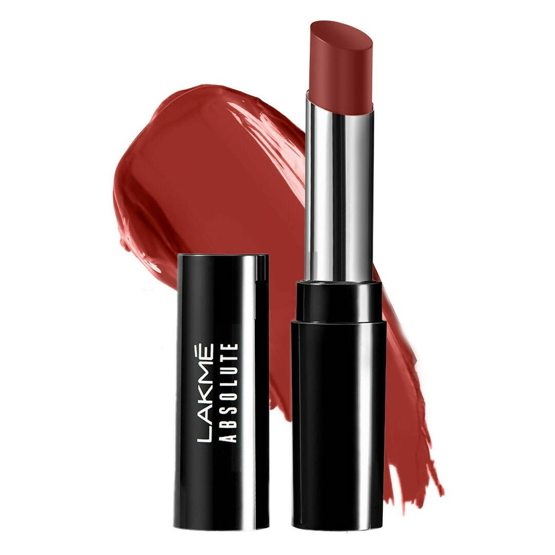 Image 1 of 3.4 ml / Pack of 1 for the product Lakme Absolute Skin Dew Satin Lipstick - 301 Red Dare