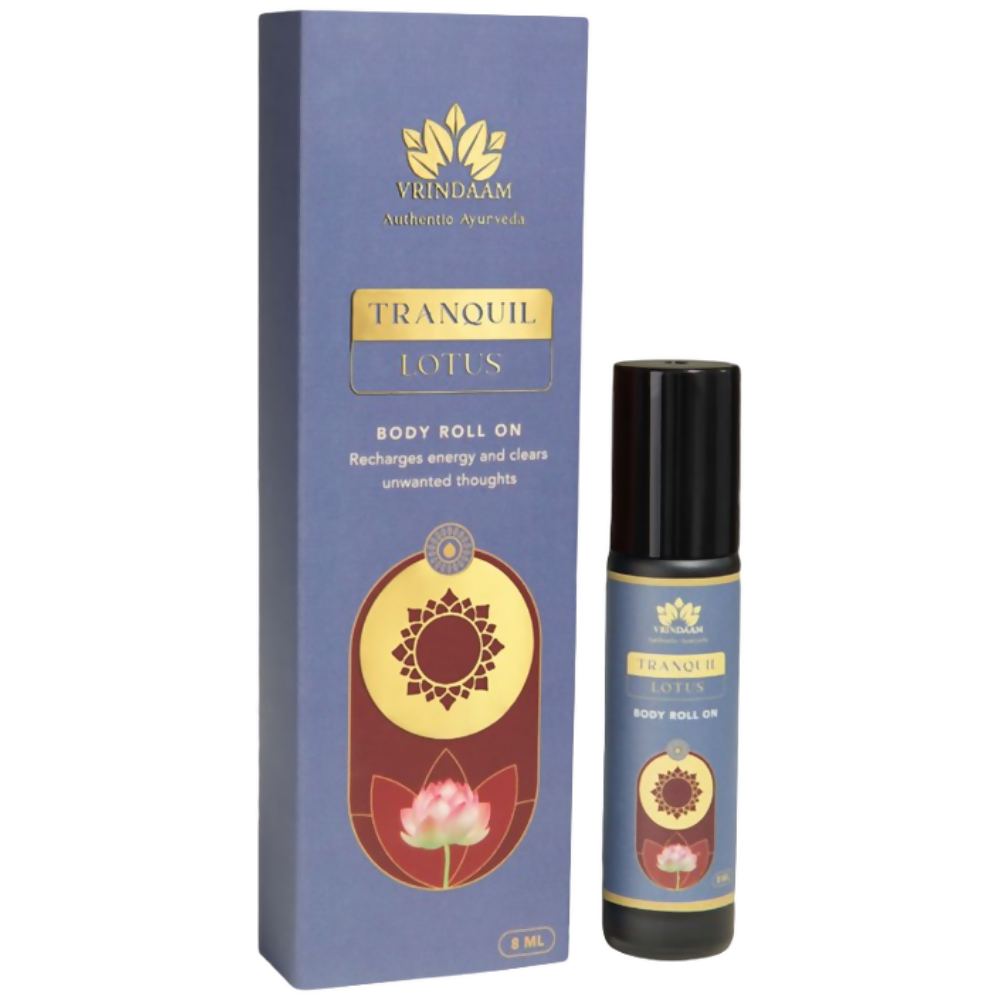 Image 1 of Vrinda Lotus Aromatic Oil Roll On