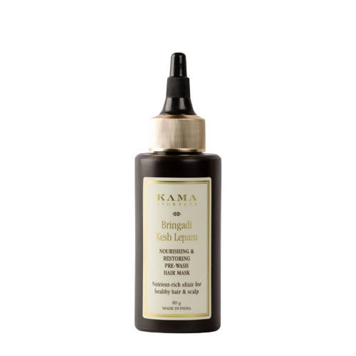 Image 1 of 80 gm for the product Kama Ayurveda Bringadi Kesh Lepam Nourishing & Restoring Pre-wash Hair Mask