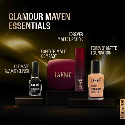 Image 4 of Lakme Forever Matte Lipstick, Made With French Rose Oil Extracts - Pink Petal