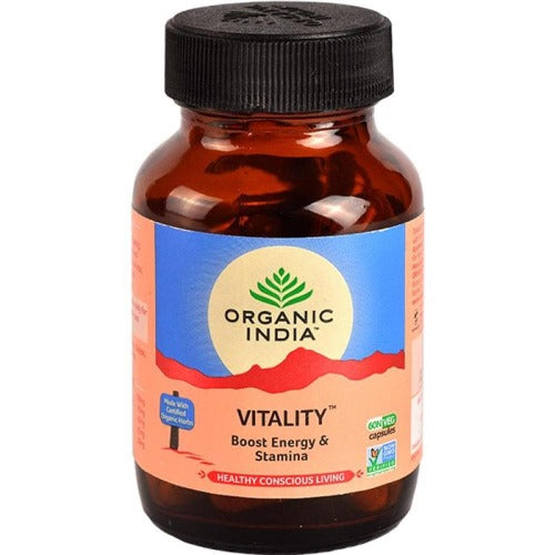 Image 1 of 60 Capsules for the product Organic India Vitality Capsules