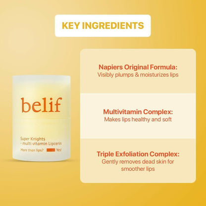 Image 2 of Belif Multi Vitamin Lipcerin, Glossy & Hydrating Lip Mask