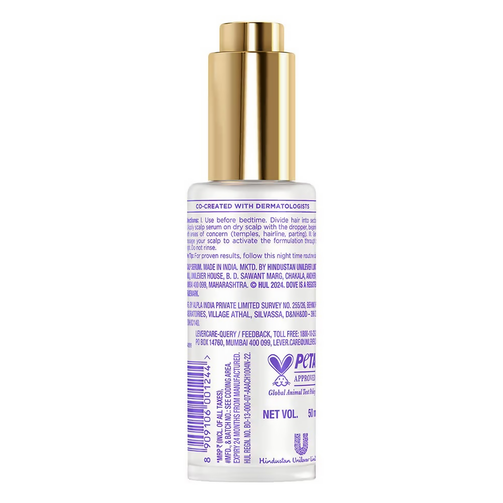 Image 9 of Dove Scalp + Hair Therapy Density Boost Revitalizing Scalp Night Serum