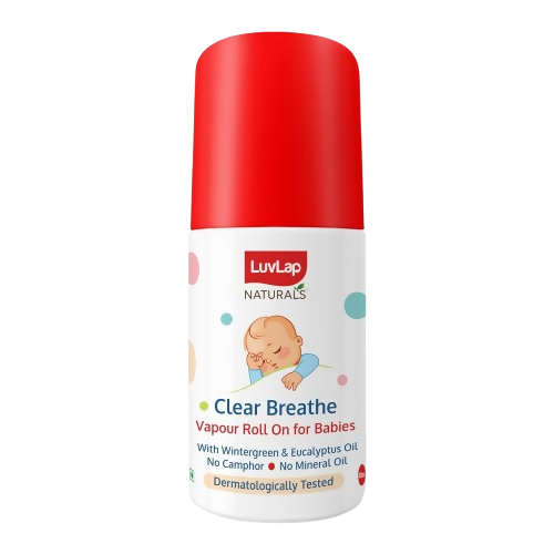 Image 1 of 40 ml for the product LuvLap Naturals Clear Breathe Vapour Roll On