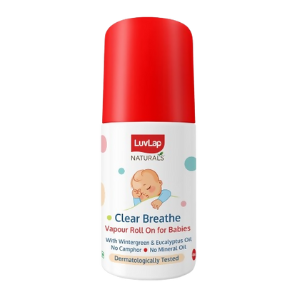 Image 1 of 40 ml for the product LuvLap Naturals Clear Breathe Vapour Roll On