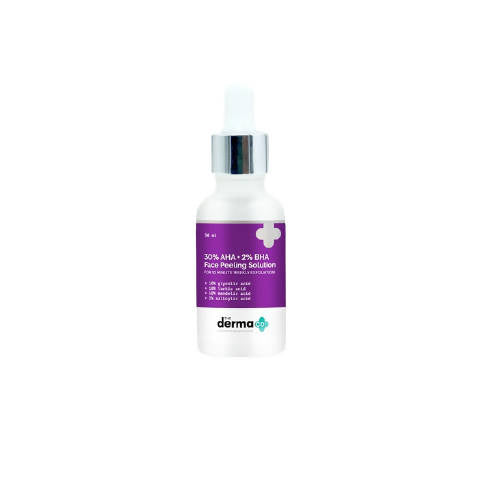Image 1 of 30 ml for the product The Derma Co 30% AHA + 2% BHA Face Peeling Solution