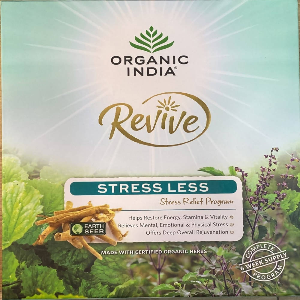 Image 1 of 84 N for the product Organic India Revive Stress Less