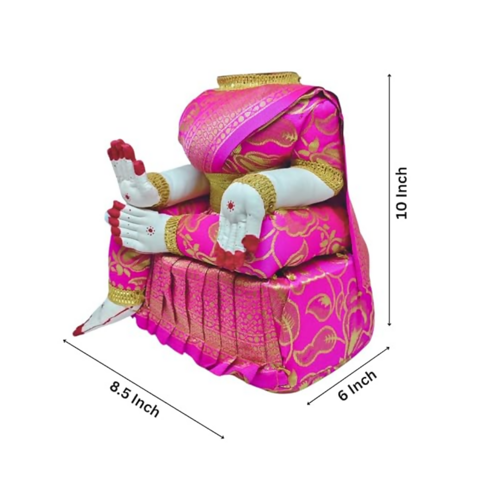 Image 3 of SRI YAGNAA - Decoartive Ammavari Doll - Pink