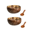 Image 1 of 500 ml / Set of 2 for the product Thenga Artisan Coconut Bowl with Spoon