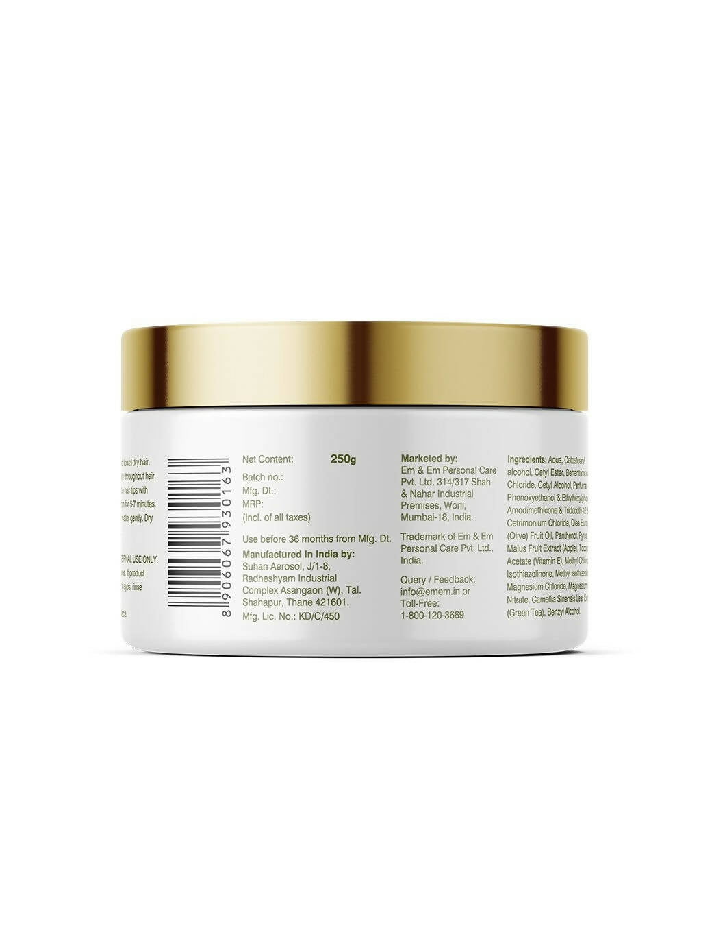 Image 7 of Coccoon Nourishing Hair Mask With Olive Oil, Green Tea & Green Apple