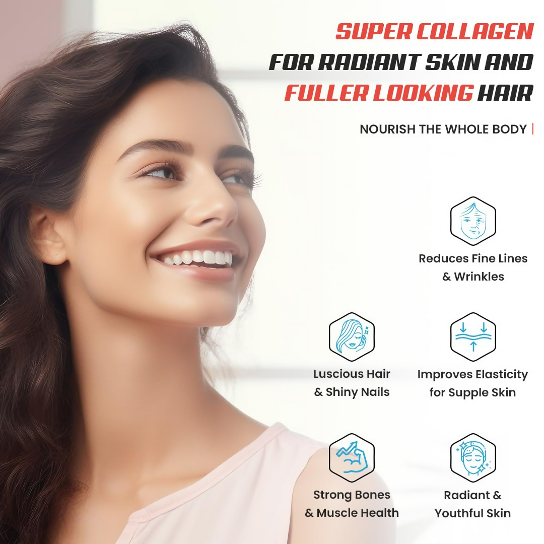 Image 7 of Naturyz Marine Collagen Skin X5 Power For Women & Men (Guava Flavour)