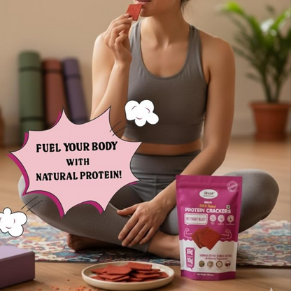 Image 5 of NIHKAN Beetroot Protein Thin Crackers