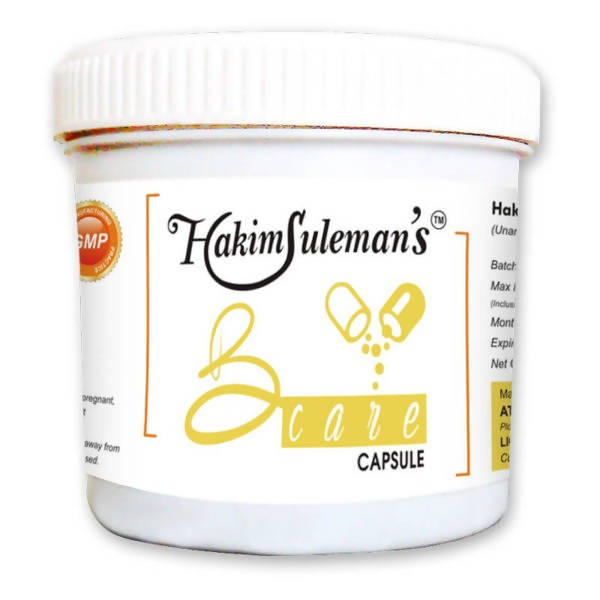 Image 1 of 60 Capsules for the product Hakim Suleman's B-Care Capsule