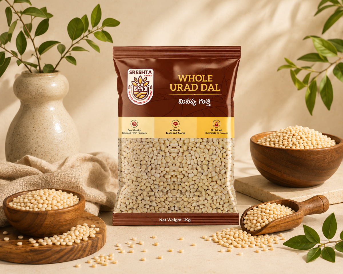 Image 7 of Sreshta Farms Natural Urad Dal (Minapa Pappu)