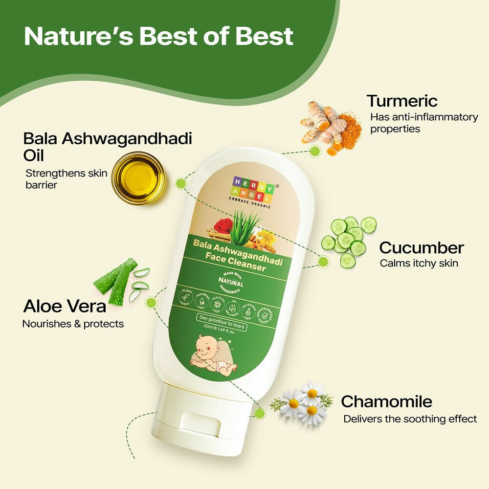 Image 5 of Herby Angel Face Cleanser for Kids