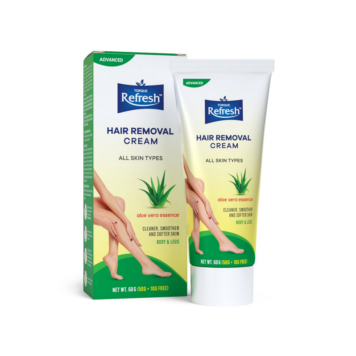 Image 1 of Torque's Refresh Hair Removal Cream With Aloe Vera Essence