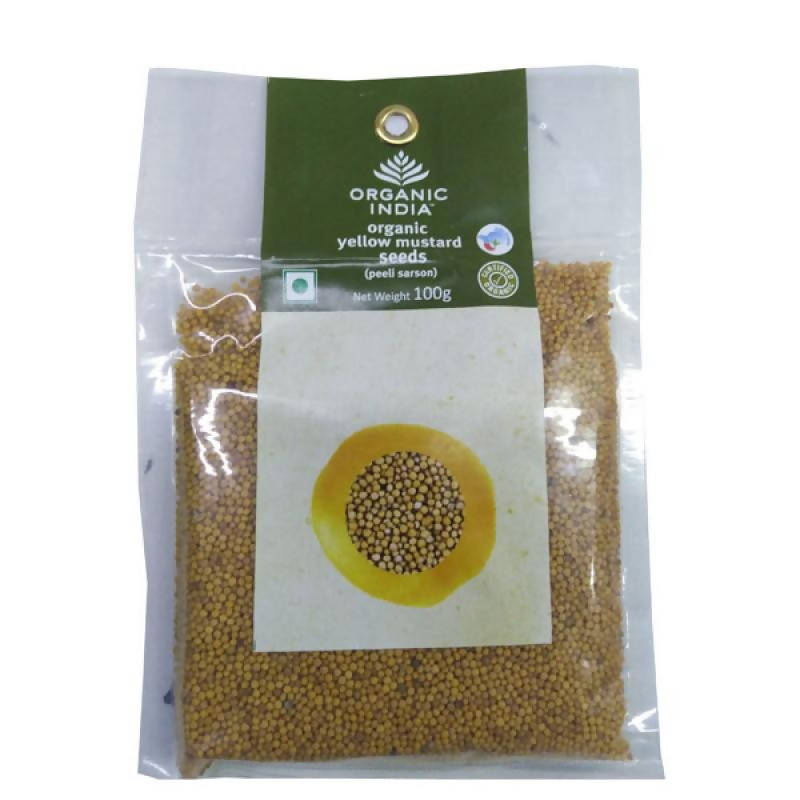 Image 1 of Organic India Organic Yellow Mustard Seeds