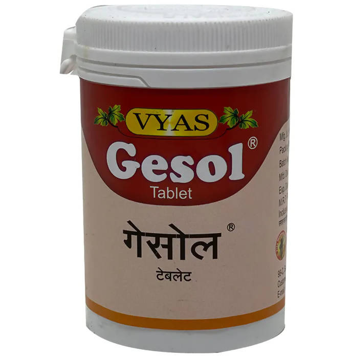 Image 1 of 50 tabs for the product Vyas Gesol Tablets