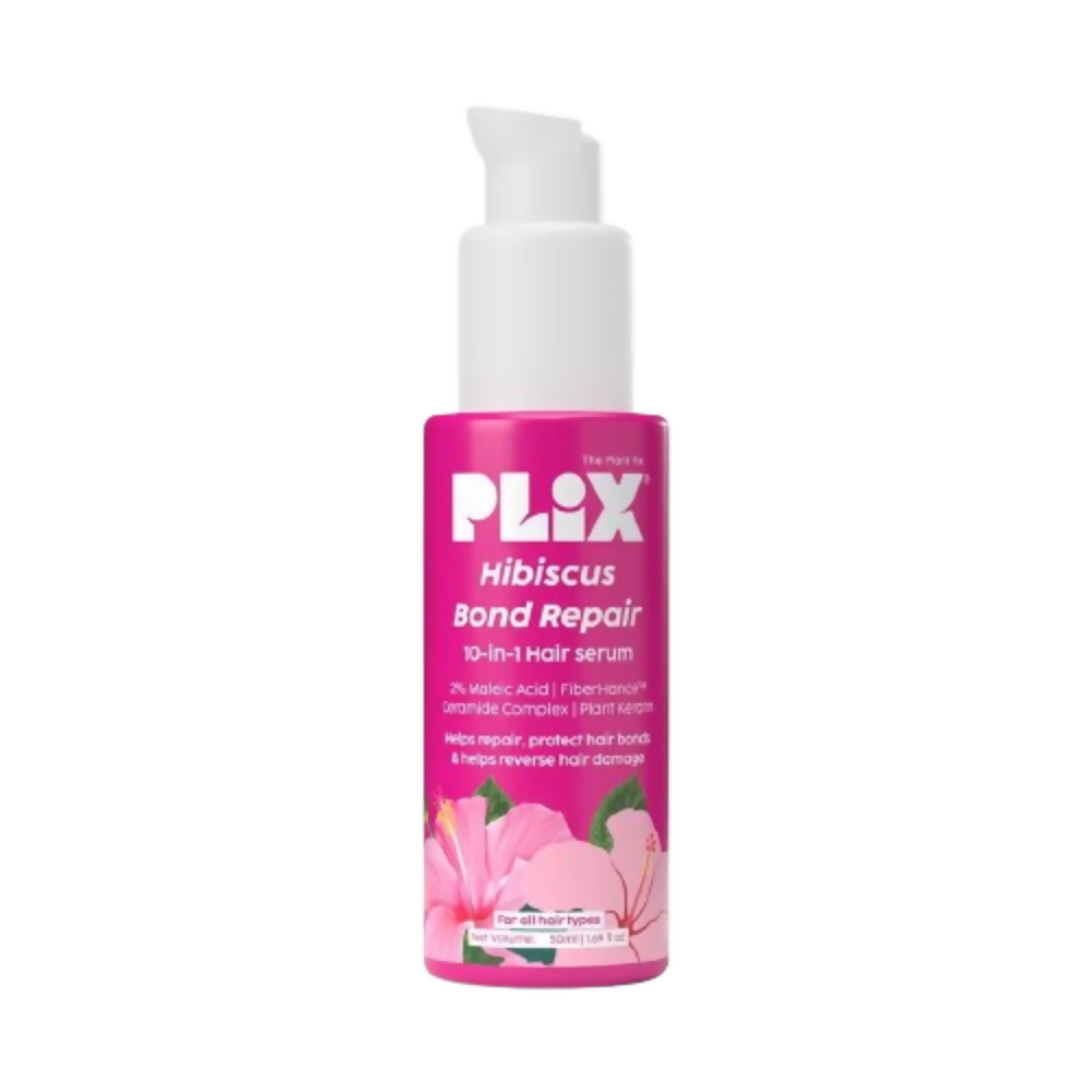 Image 1 of 50 ml / Pack of 1 for the product PLIX The Plant Fix Hibiscus Bond Repair 10-In-1 Hair Serum