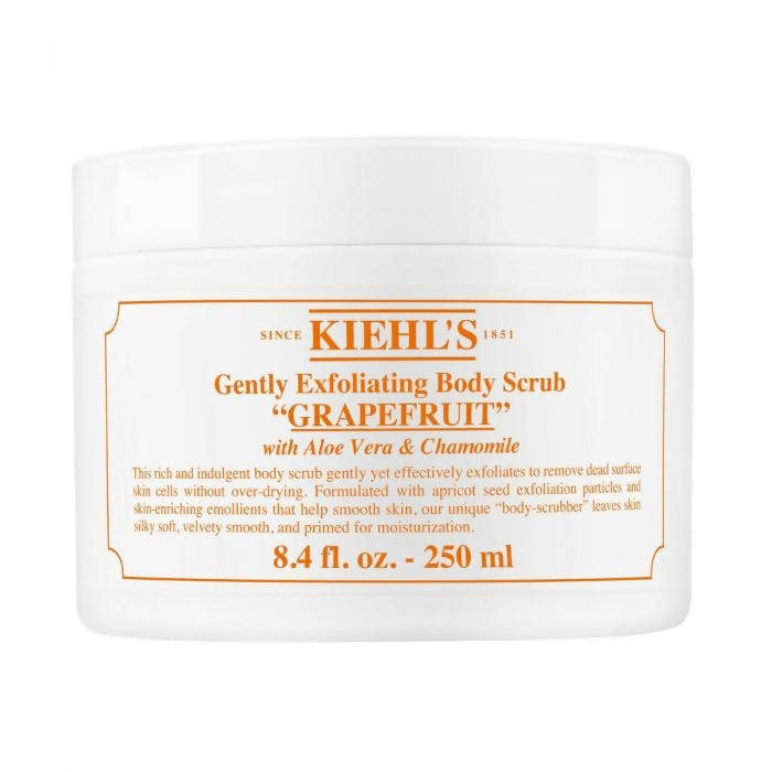 Image 1 of 250 ml / Pack of 1 for the product Kiehl's Gently Exfoliating Body Scrub Grapefruit With Apricot Seed, Aloe & Chamomile For All Skin Types
