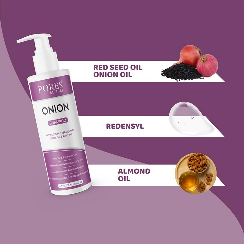 Image 2 of Pores Be Pure Onion Shampoo