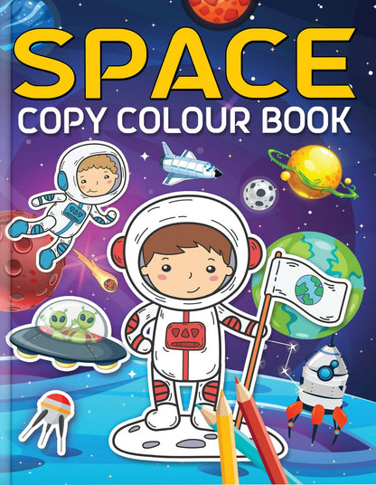 Image 1 of Paperback for the product Dreamland Space Copy Colour Book