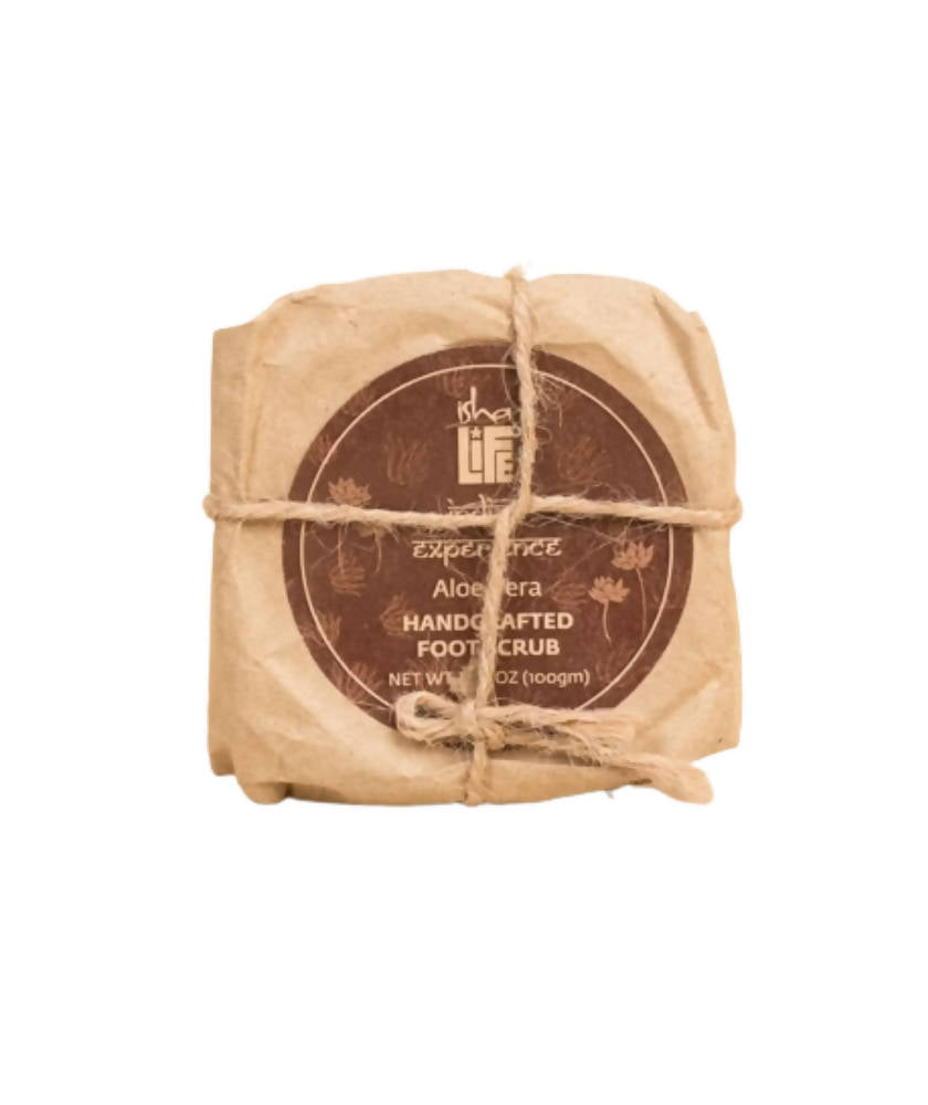 Image 1 of 110 gm for the product Isha Life Aloe Vera Handcrafted Foot Scrub