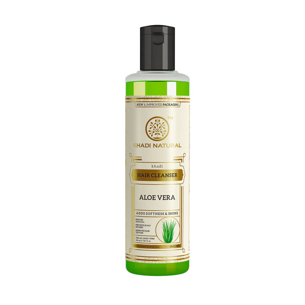 Image 1 of 210 ml for the product Khadi Natural Aloe vera Hair Cleanser