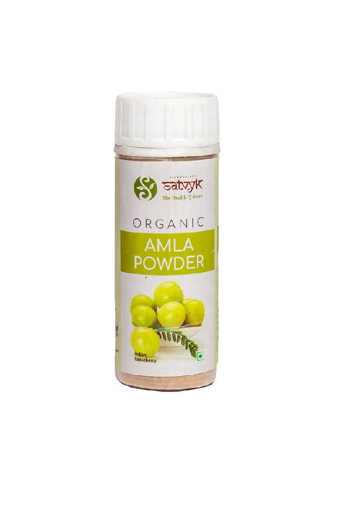 Image 1 of 100 gm for the product Siddhagiri's Satvyk Organic Amla Powder