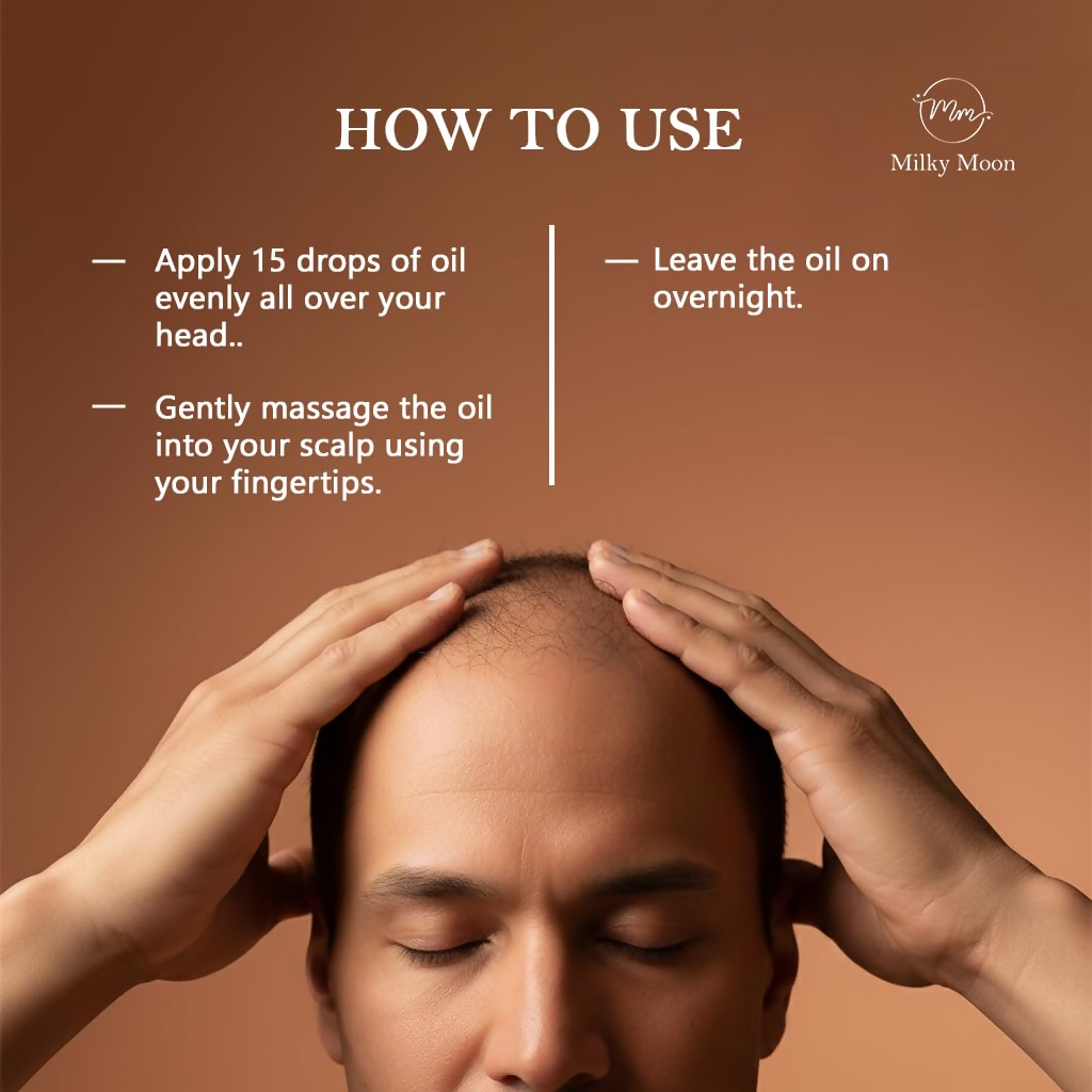 Image 5 of Milky Moon Ghanere Hair Oil for Hair Growth & Anti Hair Fall