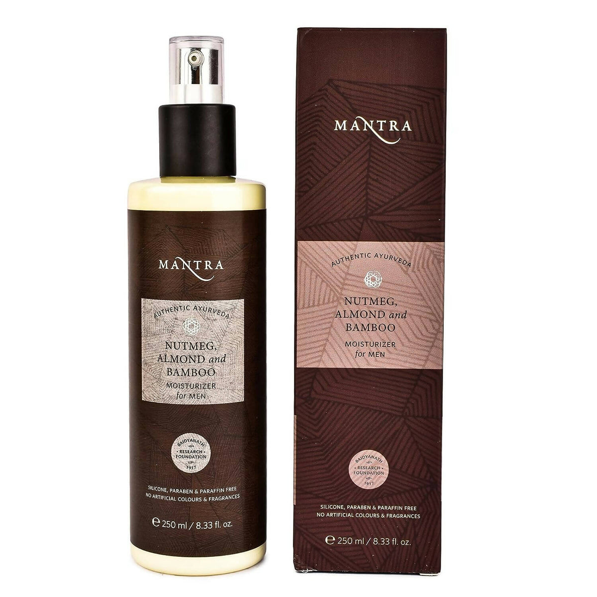 Image 1 of 250 ml for the product Mantra Herbal Nutmeg, Almond & Bamboo Moisturizer For Men