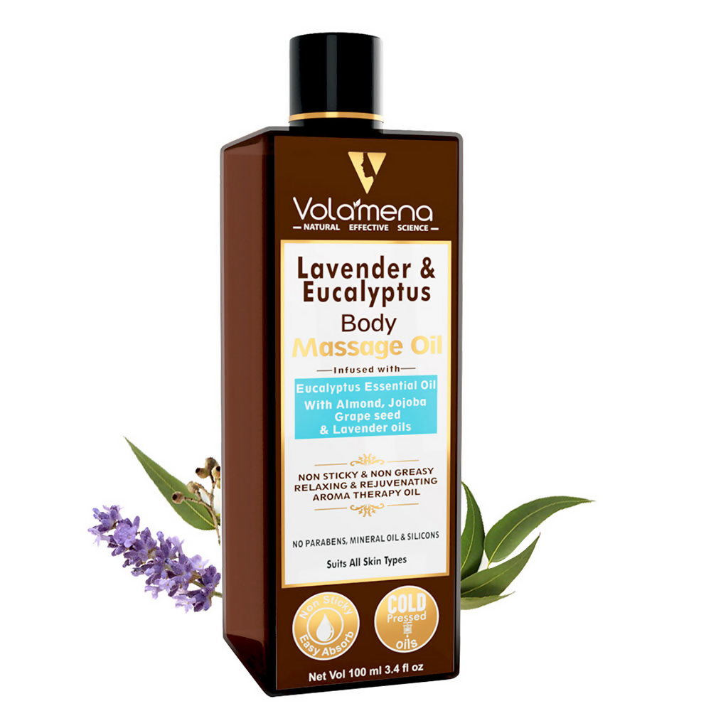 Image 1 of Volamena Lavender & Eucalyptus Body Massage Oil