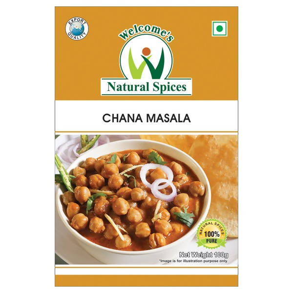 Image 1 of 100 gm / Pack of 1 for the product Welcome’s Natural Spices Chana Masala