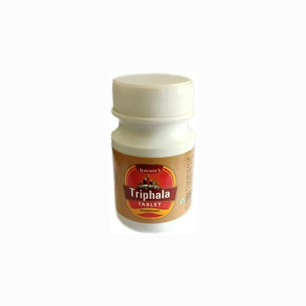 Image 1 of 60 tabs for the product Ayucare Triphala Tablets