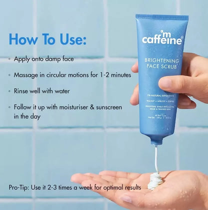 Image 6 of mCaffeine Brightening Face Scrub