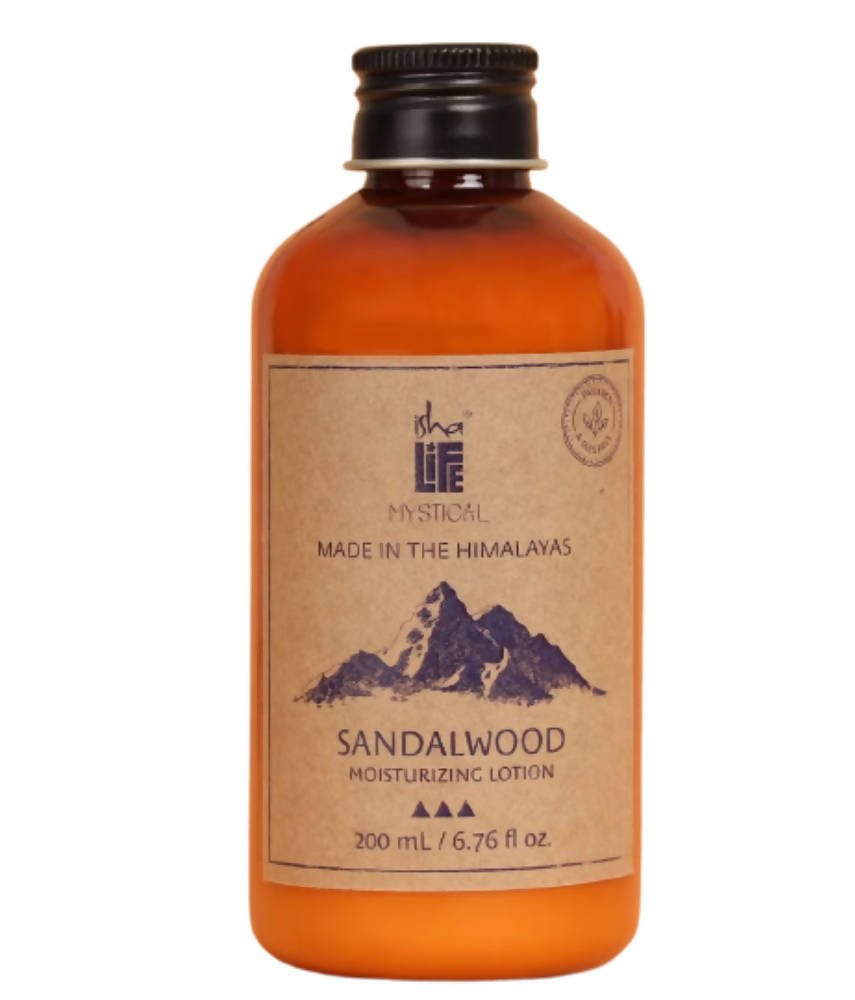 Image 1 of 200 ml for the product Isha Life Sandalwood Moisturizing Lotion