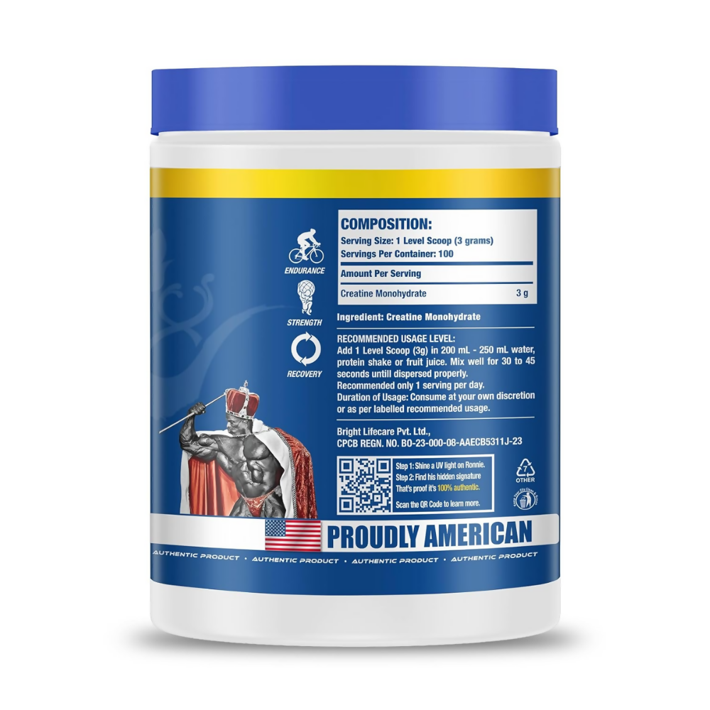 Image 2 of Ronnie Coleman Signature Series Creatine XS-Unflavoured