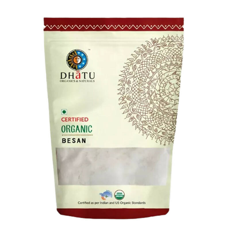 Image 1 of 500 gm / Pack of 1 for the product Dhatu Organics & Naturals Besan