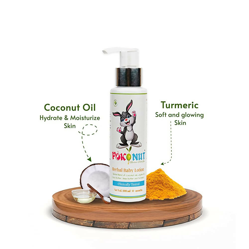Image 3 of Pokonut Herbal Nourishing Baby Face And Body Lotion