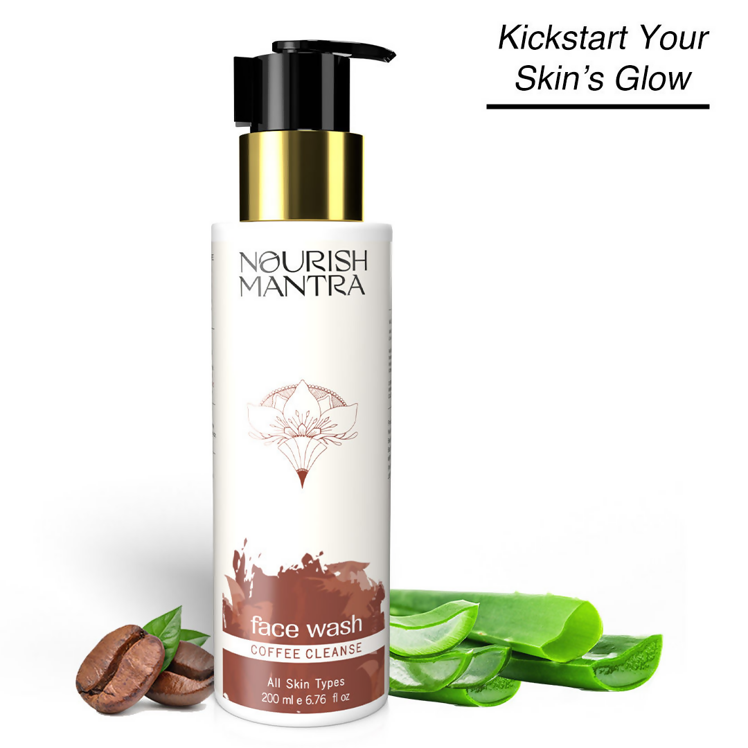 Image 7 of Nourish Mantra Coffee Cleanse Face Wash with Coffee Niacinamide, & Aloe Vera